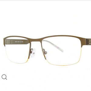 MOREL 30251L Men Eyeglasses Frames Case RXablevG003 Gunmetal NWT